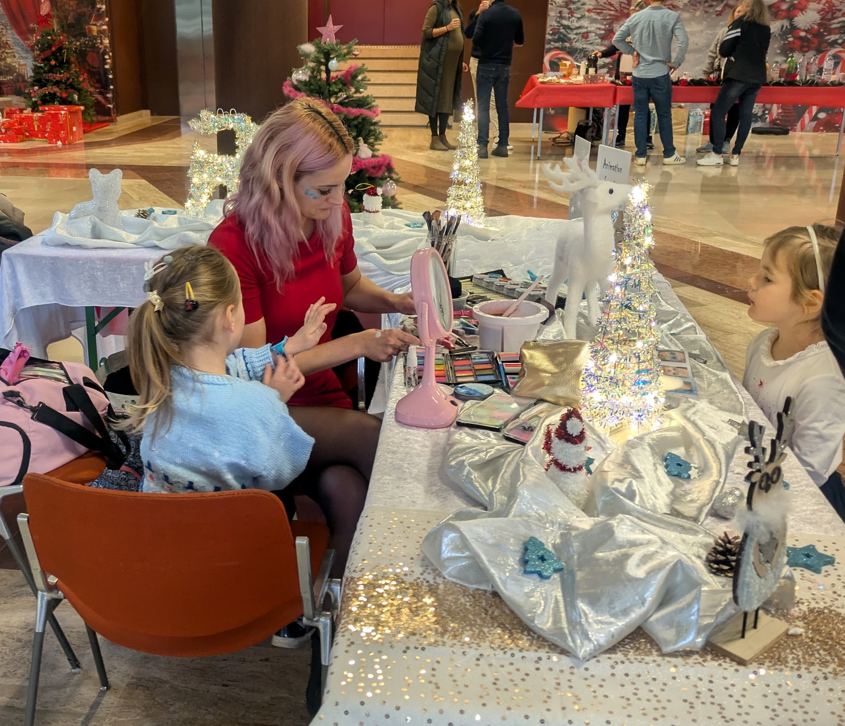 Maquillage enfant en Alsace - modèle papillon